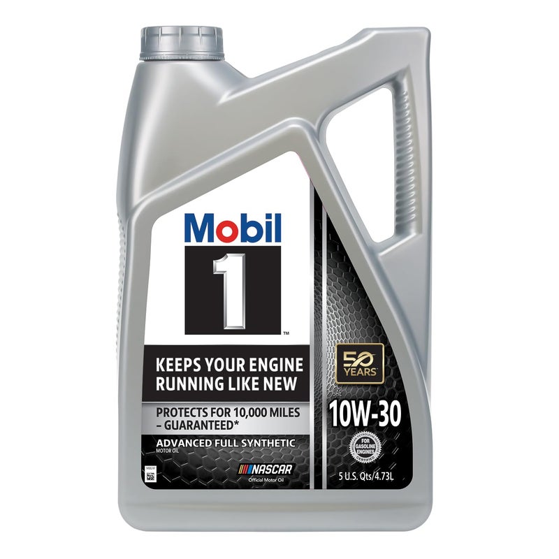 Mobil 1 Advanced Full Synthetic Motor Oil 10W-30, 5 Quart - Image 2